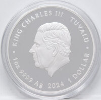 Tuvalu 1 Dollar 2024 - AC/DC - Bon Scott*