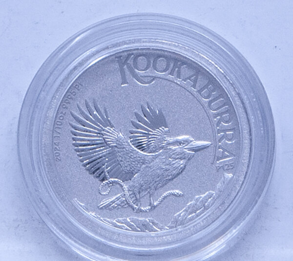 Australien 15 Dollar 2024 - Kookaburra - Platin 1/10 Unze*