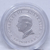Australien 15 Dollar 2024 - Kookaburra - Platin 1/10 Unze*