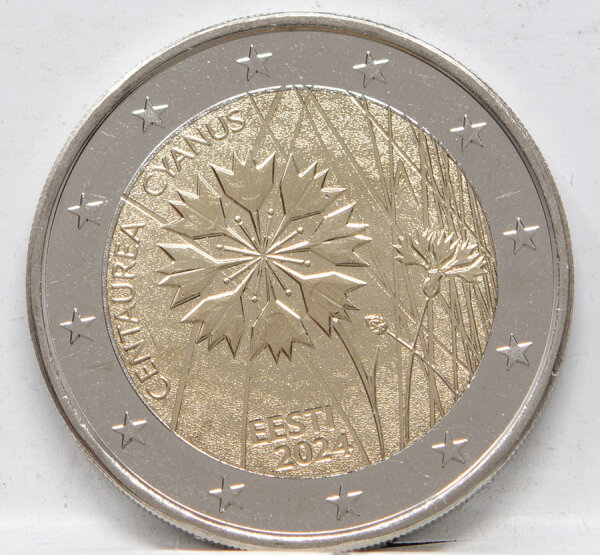 Runde Münze mit geprägtem Portraitprofil-Motiv, Brilliant Uncirculated, feine Oberflächenstruktur.