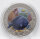 Runde Münze mit geprägtem Portraitprofil-Motiv, Brilliant Uncirculated, feine Oberflächenstruktur.