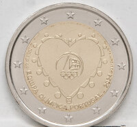 Runde Münze mit geprägtem Portraitprofil-Motiv,...
