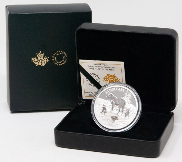 Runde Münze mit geprägtem Portraitprofil-Motiv, Brilliant Uncirculated, feine Oberflächenstruktur.