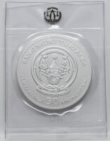 Ruanda 2024 50 RW Francs - Nautische Unze - Cutty Sark -...