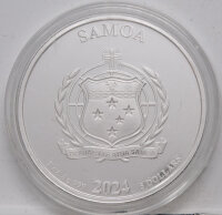 Samoa 5 Dollar 2024 - DC Super Heroes #7 - The Joker*