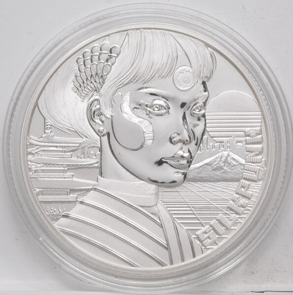 Kamerun 500 Francs 2024 - The Punk Universe - Silkpunk* 1 oz.