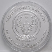 Ruanda 2025 50 RW Francs - African Ounce - Kampfadler - PP