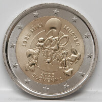 „Slowenien 2 Euro 2025 Miki Muster UNC aus dem...