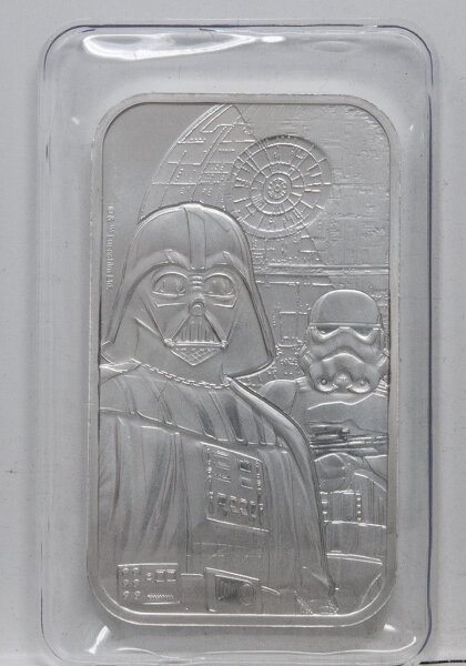 Großbritannien Royal Mint - Star Wars - The Dark Side 2024 - 1 oz. Silber Barren