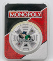 Samoa 5 Dollar 2024 - Mr. Monopoly - coloriert in Coincard