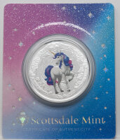 Fiji 1 Dollar 2024 - Unicorn - prooflike - Azurea