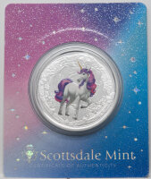 Fiji 1 Dollar 2024 - Unicorn - prooflike - Veloria