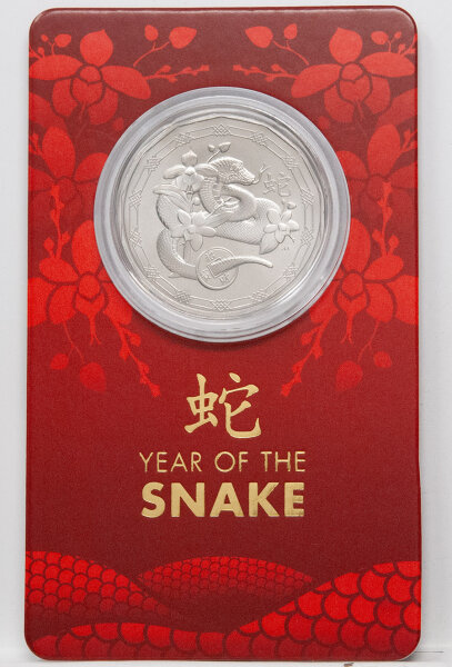 Runde Münze mit geprägtem Portraitprofil-Motiv, Brilliant Uncirculated, feine Oberflächenstruktur.