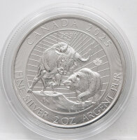 Kanada 10 Dollar 2025 - Bull and Bear - 2 oz