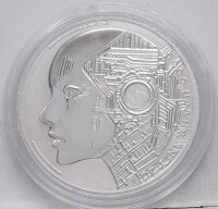 Tschad 5.000 Francs 2025 - AI Coin 1 Unze Silber prooflike
