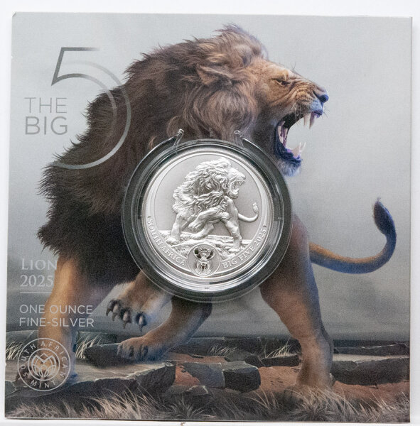 Runde Münze mit geprägtem Portraitprofil-Motiv, Brilliant Uncirculated, feine Oberflächenstruktur.