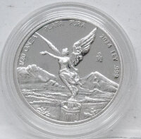 Runde Münze mit geprägtem Segelfisch-Motiv, Brilliant Uncirculated, feine Oberflächenstruktur.