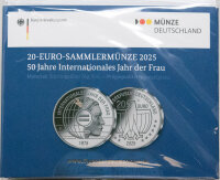Deutschland 20 Euro 2025 - Internationales Jahr der Frau - PP
