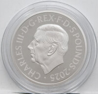 Großbritannien 5 Pfund 2025 - Britannia 2 oz.PP