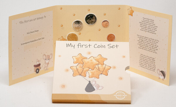 Runde Münze mit geprägtem Löwe-Motiv, Brilliant Uncirculated, feine Oberflächenstruktur.