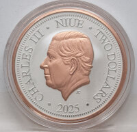 Niue 2 Dollar 2025 - Kookaburra - prooflike