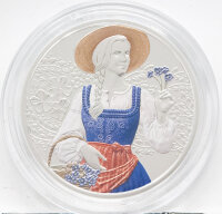 Österreich 10 Euro 2025 - Aufdirndln #1 - Leinen - PP