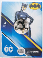 Runde Münze mit geprägtem Portraitprofil-Motiv,...