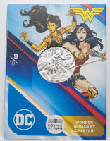 Runde Münze mit geprägtem Portraitprofil-Motiv,...