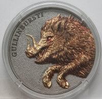 Germania Beasts: Gullinbursti Ultra Double High Relief 2 oz Silver BU