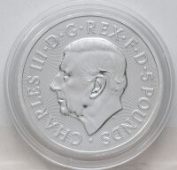 Großbritannien 5 Pfund 2025 - Tudor Beasts - Greyhound of Richmond - 2 oz.