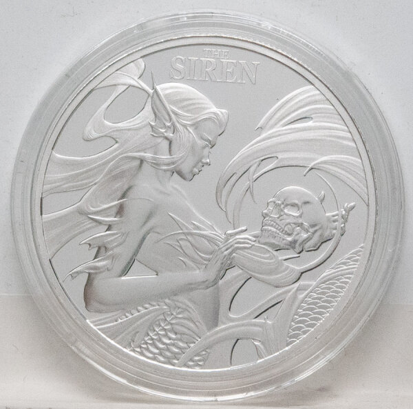 Niue 1 Dollar 2025 - Mythical Creatures - Siren - 1 oz. silber