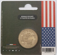 Frankreich 0,25 Euro 2025 - VE Day - Amerika