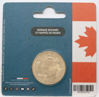 Frankreich 0,25 Euro 2025 - VE Day - Kanada