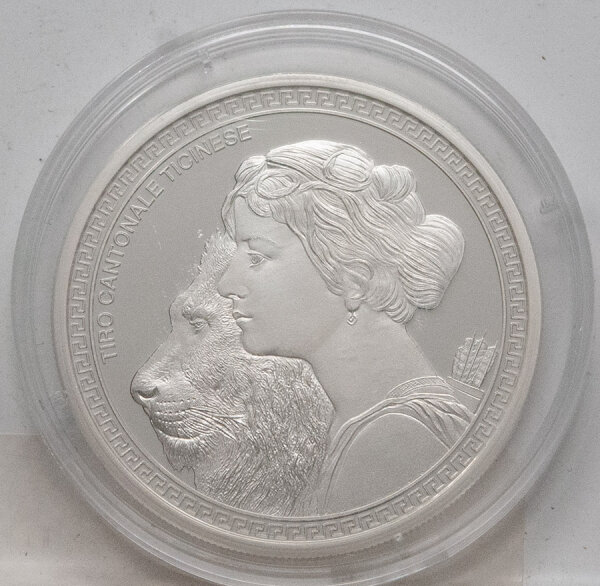 Schweiz 50 Franken 2025 - Schützentaler Tessin PP