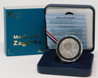Kroatien 4 Euro 2025 - Marija Juric Zagorka - 1 oz Silver