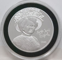 Kroatien 4 Euro 2025 - Marija Juric Zagorka - 1 oz Silver