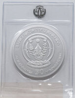 Ruanda 2026 50 RW Francs - Jahr des Pferdes - 1 Unze Silber