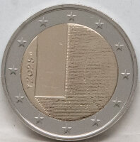 Runde Münze mit geprägtem Löwe-Motiv,...