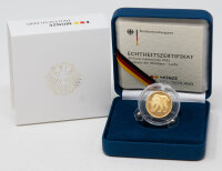 Goldmünze 20 Euro Deutschland 2025 mit einem...