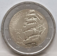 Runde Münze mit geprägtem Portraitprofil-Motiv,...