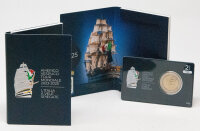 Italien 2 Euro 2025 - Schulschiff Vespucci BU