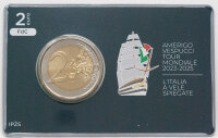 Italien 2 Euro 2025 - Schulschiff Vespucci BU