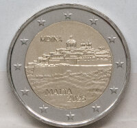 Runde Münze mit geprägtem Portraitprofil-Motiv,...