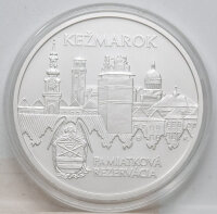 Runde Münze mit geprägtem Portraitprofil-Motiv,...