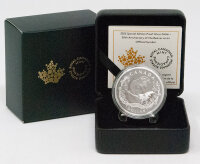 Runde Münze mit geprägtem Portraitprofil-Motiv,...