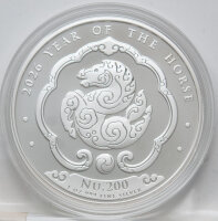 Runde Münze mit geprägtem Segelfisch-Motiv,...