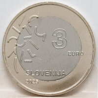 Runde Münze mit geprägtem Löwe-Motiv,...