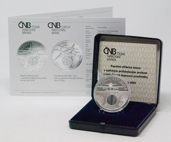 Runde Münze mit geprägtem Portraitprofil-Motiv, Brilliant Uncirculated, feine Oberflächenstruktur.