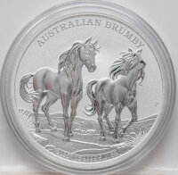 Australien 2025 Brumby 1 oz Silber Münze,...
