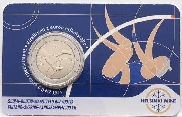 Runde Münze mit geprägtem Löwe-Motiv, Brilliant Uncirculated, feine Oberflächenstruktur.